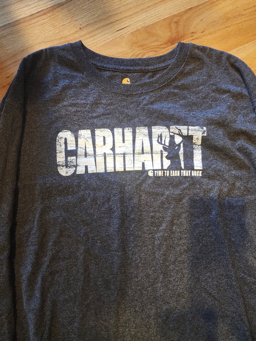 New Mens Long Skeeve Carhartt Hunting Shirt 2xl